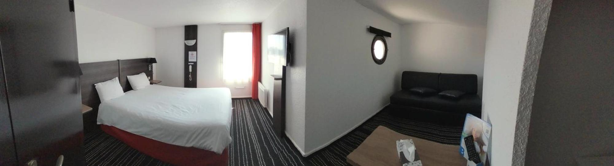 Brit Hotel Reims La Neuvillette Bagian luar foto